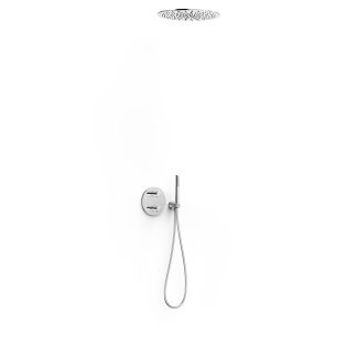 Kit de grifo termostático empotrado de 2 vías Therm-box para ducha, ref. 26235005