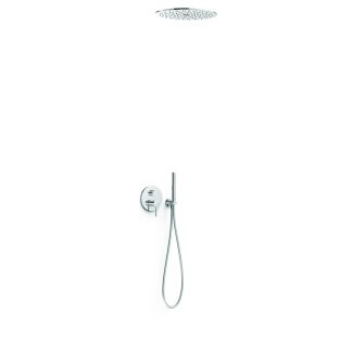 Kit de grifo monomando empotrado de 3 vías Rapid-box para ducha serie Study, ref. 26237301