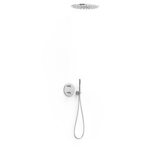 Kit de grifo termostático empotrado de 2 vías Therm-box para ducha, ref. 28135005