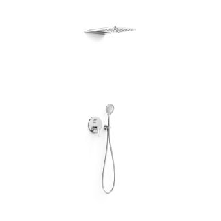 Kit de grifo monomando empotrado de 3 vías Rapid-box para ducha serie Fuji, ref. 28137301