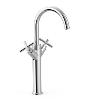 Grifo bimando XL para lavabo serie Mont Blanc