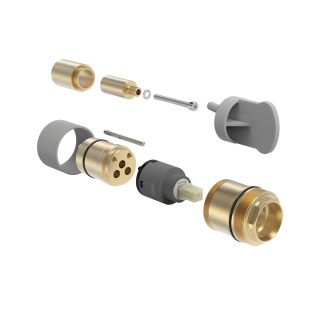 Set de prolongación para los grifos monomando empotrados de 2 vías Rapid-box