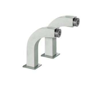 Tomas de agua acodadas de instalación a borde bañera para grifo de bañera, ref. 29987002