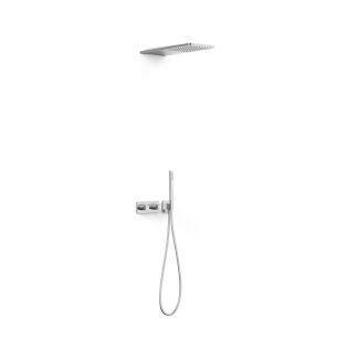Kit de grifo termostático empotrado de 2 vías B-system para ducha serie Slim
