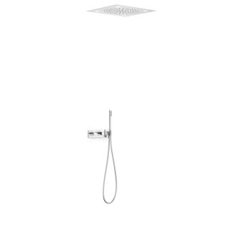 Kit de grifo termostático empotrado de 2 vías B-system para ducha