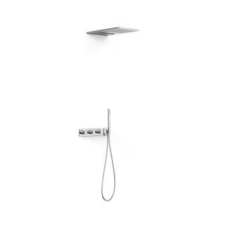 Kit de grifo termostático empotrado de 3 vías B-system para ducha serie Slim