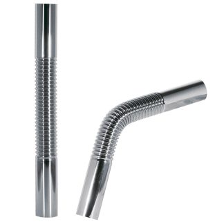 Tubo flexible corrugado para sifón telescópico tipo botella