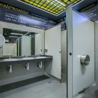 Encimera fenólica para vestuarios