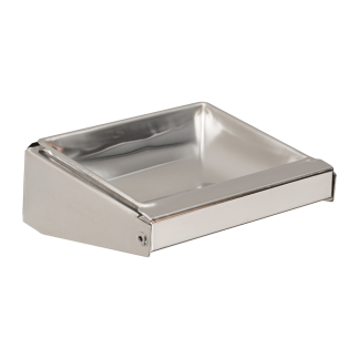 Cenicero de pared para exterior Mediclinics serie Medisteel PP0162