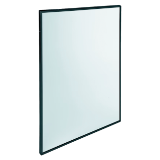 Espejo fijo negro 700x500mm Mediclinics EP0350
