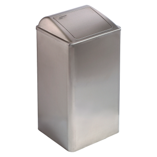 Papelera con tapa auto-retorno de 65L Mediclinics PP0065