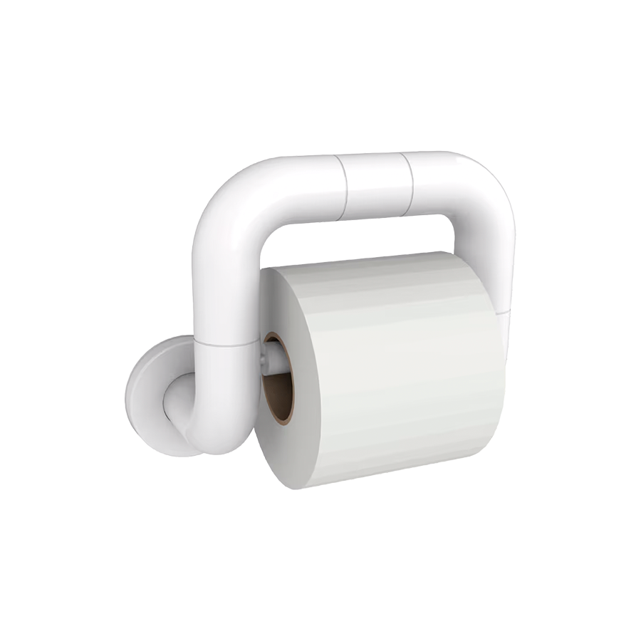 Portarollos papel higiénico Mediclinics serie Aluminio Nylon AN-B111/01