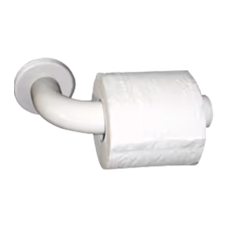 Portarollos simple para papel higiénico Mediclinics serie Aluminio Nylon AN-B112/01