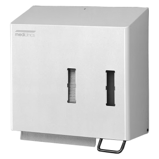 Unidad combinada con dispensador papel toalla y dosificador de jabón Mediclinics DT2204